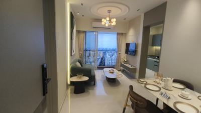 Living Room Image of 700 Sq.ft 1 BHK Apartment / Flat for sale in DVNM Seabreeze Phase 1, Virar West Virar for Rs. 3981000
