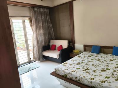 Bedroom Image of 1650 Sq.ft 3 BHK Apartment / Flat for rent in Ambika Hill Crest, Sadguru Nagar Nashik for Rs. 36000