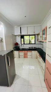 Kitchen Image of 1500 Sq.ft 3 BHK Apartment / Flat for rent in Erandwane Pune for Rs. 57000