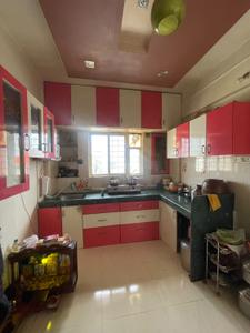 Kitchen Image of 650 Sq.ft 1 BHK Apartment / Flat for sale in Rohit Park, Rahatani Pune for Rs. 4500000