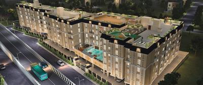 Image of 1393 Sq.ft 3 BHK Apartment / Flat for sale in Alamo XS Real Turin, Ganapathy, Coimbatore for Rs. 13800000