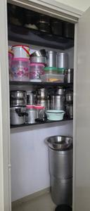 Kitchen Image of 950 Sq.ft 3 BHK Apartment / Flat for sale in Chhani Jakat Naka Vadodara for Rs. 6300000