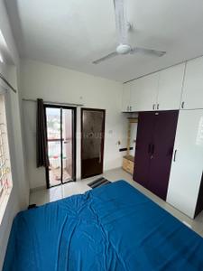 Bedroom Image of 1024 Sq.ft 2 BHK Apartment / Flat for rent in AMG Orion Pride, Bhawrasla Indore for Rs. 23000