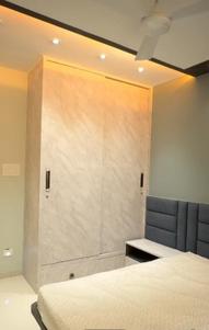 Bedroom Image of 1500 Sq.ft 3 BHK Apartment / Flat for sale in Om Shiv Kailasa Phase II, Mihan Nagpur for Rs. 7830000