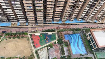 Balcony Image of 945 Sq.ft 2 BHK Apartment / Flat for rent in Gaurs Siddhartham, Siddharth Vihar Ghaziabad for Rs. 22000