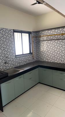 Kitchen Image of 1200 Sq.ft 2 BHK Apartment / Flat for rent in Athwa Surat for Rs. 19000
