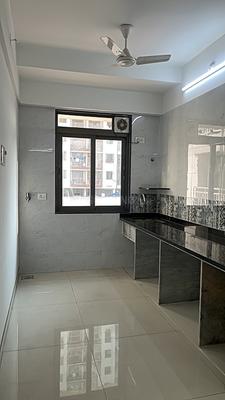 Kitchen Image of 800 Sq.ft 1 BHK Apartment / Flat for sale in Vardhaman Tower, Dombivli East Thane for Rs. 4300000
