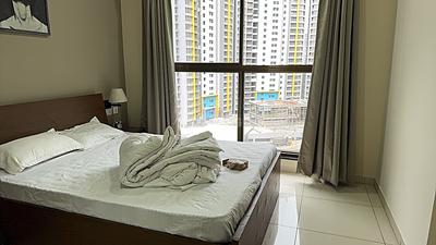 Bedroom Image of 650 Sq.ft 1 BHK Apartment / Flat for rent in Paranjape Blueridge The Groves, Hinjawadi Pune for Rs. 30999