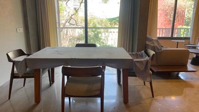 Dining Area Image of 2700 Sq.ft 3 BHK Apartment / Flat for sale in Gulbai Tekra Ahmedabad for Rs. 21000000