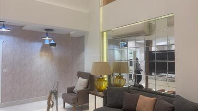 Living Room Image of 1400 Sq.ft 3 BHK Apartment / Flat for sale in Maxheights Aravali One, Green Field Colony Faridabad for Rs. 14500000