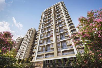 Image of 1073 Sq.ft 2 BHK Apartment / Flat for sale in Joyville Vyomora Phase 1, Maan, Pune for Rs. 9700000