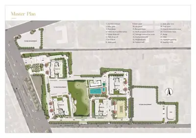 Image of 2122 Sq.ft 3 BHK Apartment / Flat for sale in Emaar Urban Oasis, Sector 62, Gurgaon for Rs. 41300000