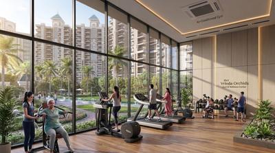 Image of 725 Sq.ft 1 BHK Apartment / Flat for sale in Om Shri Vrinda Orchids, Sunrakh Bangar, Vrindavan for Rs. 5800000