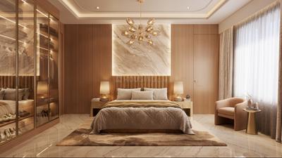 Bedroom Image of 1188 Sq.ft 3 BHK Apartment / Flat for sale in Anikedhya Emperors, Gota Ahmedabad for Rs. 9225000