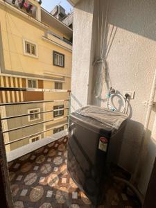 Balcony Image of 750 Sq.ft 1 BHK Apartment / Flat for rent in Whitefield Bengaluru for Rs. 25999