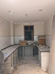 Kitchen Image of 900 Sq.ft 3 BHK Builder Floor for rent in Shastri Nagar New Delhi for Rs. 35000