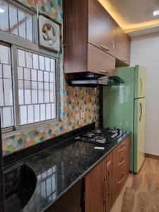 Kitchen Image of 2500 Sq.ft 4 BHK Apartment / Flat for sale in Nagerbazar Kolkata for Rs. 28000000