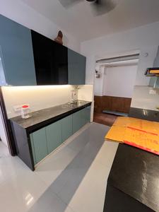 Kitchen Image of 1460 Sq.ft 2 BHK Apartment / Flat for rent in BCM Park, Lasudia Mori Indore for Rs. 32000