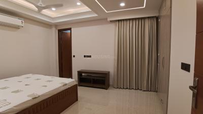 Bedroom Image of 980 Sq.ft 1 BHK Builder Floor for rent in Sector 42 Gurgaon for Rs. 40000