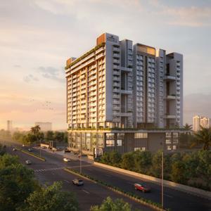 Image of 1676 Sq.ft 3 BHK Apartment / Flat for sale in Moshi, Pune for Rs. 12300000