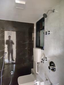 Common Bathroom Image of 700 Sq.ft 1 BHK Apartment / Flat for rent in Unique Greens, Thane West Thane for Rs. 17100