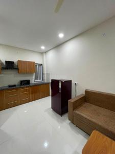 Kitchen Image of 850 Sq.ft 1 BHK Apartment / Flat for rent in Scheme 78 Indore for Rs. 20000