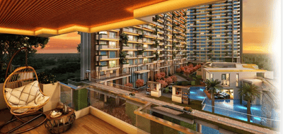 Balcony Image of 4800 Sq.ft 4 BHK Apartment / Flat for sale in Jaypee Pebble Court, Sector 131 Noida for Rs. 110000000
