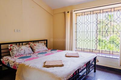 Bedroom Image of 800 Sq.ft 1 BHK Apartment / Flat for rent in Vagator Goa for Rs. 30000