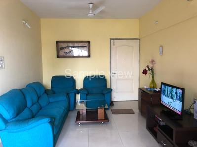 Hall Image of 900 Sq.ft 2 BHK Apartment / Flat for rent in Magarpatta Iris, Magarpatta City Pune for Rs. 38000