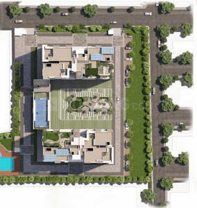 Image of 2601 Sq.ft 4 BHK Apartment / Flat for sale in TVS Emerald Luxor, Anna Nagar, Chennai for Rs. 44400000
