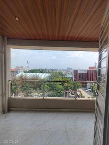 Balcony Image of 1618 Sq.ft 3 BHK Apartment / Flat for rent in Sai Krupa Landmark, Thergaon Pune for Rs. 26000