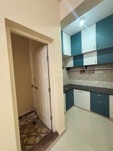 Kitchen Image of 600 Sq.ft 1 BHK Apartment / Flat for rent in New Tippasandra Bengaluru for Rs. 23000