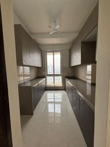 Kitchen Image of 1600 Sq.ft 3 BHK Apartment / Flat for rent in Rosa Manhattan, Hiranandani Estate Thane for Rs. 56000