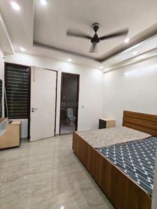 Bedroom Image of 669 Sq.ft 1 BHK Builder Floor for rent in Sector 40 Gurgaon for Rs. 26000