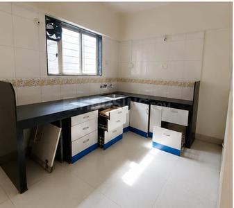 Kitchen Image of 1100 Sq.ft 2 BHK Apartment / Flat for rent in Bhujbal Township, Kothrud Pune for Rs. 31000