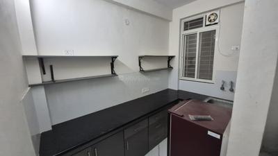 Kitchen Image of 400 Sq.ft 1 BHK Builder Floor for rent in Mahalakshmi Nagar Indore for Rs. 18000