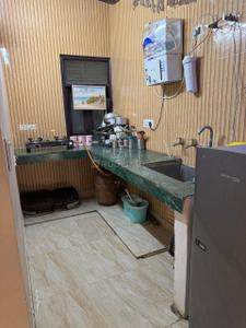 Kitchen Image of 450 Sq.ft 1 BHK Builder Floor for rent in Uttam Nagar New Delhi for Rs. 30000