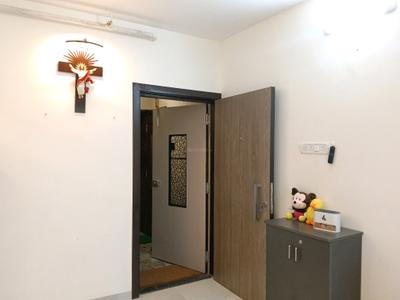 Living Room Image of 450 Sq.ft 1 BHK Apartment / Flat for rent in Kasarvadavali Thane for Rs. 25000