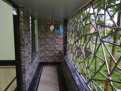 Balcony Image of 1250 Sq.ft 3 BHK Builder Floor for rent in Ichlabad Bardhaman for Rs. 15000