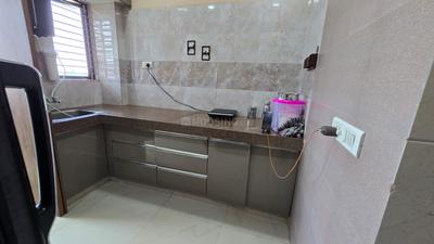 Kitchen Image of 693 Sq.ft 1 BHK Apartment / Flat for sale in Jagatpur Ahmedabad for Rs. 3600000