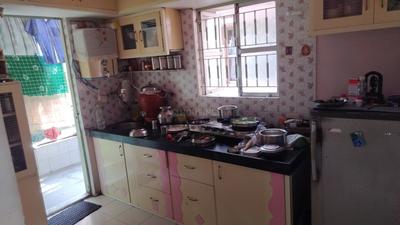 Kitchen Image of 693 Sq.ft 1 BHK Apartment / Flat for sale in Hatkeshwar Ahmedabad for Rs. 2600000