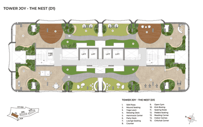 Image of 1540 Sq.ft 4 BHK Apartment / Flat for sale in Ashar Merac, Thane West, Thane for Rs. 35800000