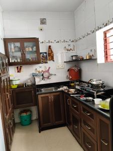 Kitchen Image of 600 Sq.ft 3 BHK Independent House for sale in Ghatlodiya Ahmedabad for Rs. 8500000