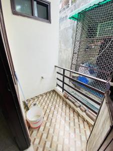 Balcony Image of 1250 Sq.ft 1.5 BHK Apartment / Flat for rent in Uttam Nagar New Delhi for Rs. 15000