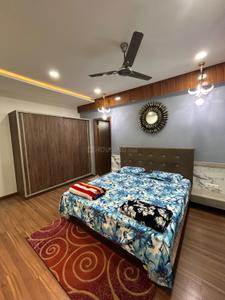 Bedroom Image of 2150 Sq.ft 3 BHK Apartment / Flat for rent in Darshanam Club Life, Undera Vadodara for Rs. 45000