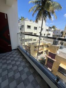 Balcony Image of 650 Sq.ft 1 BHK Apartment / Flat for rent in New Tippasandra Bengaluru for Rs. 40000