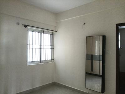 Bedroom Image of 1500 Sq.ft 3 BHK Apartment / Flat for rent in Yoga Sai Srikaram, Kaggadasapura Bengaluru for Rs. 60000