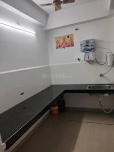 Kitchen Image of 680 Sq.ft 1 BHK Apartment / Flat for rent in Bicholi Hapsi Indore for Rs. 12000