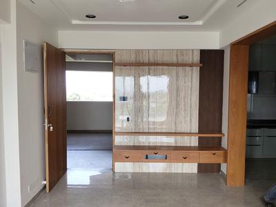 Hall Image of 2500 Sq.ft 3 BHK Apartment / Flat for rent in Sangani Shaligram Lakeview, Vaishno Devi Circle Ahmedabad for Rs. 32000