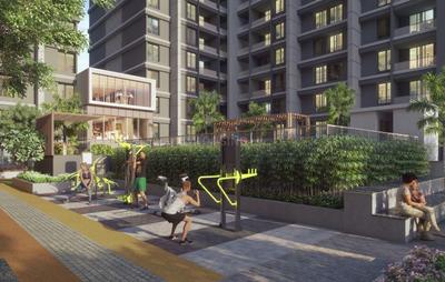 Image of 1123 Sq.ft 2.5 BHK Apartment / Flat for sale in Pristine Pristine Allure Part 3, Kharadi, Pune for Rs. 11500000